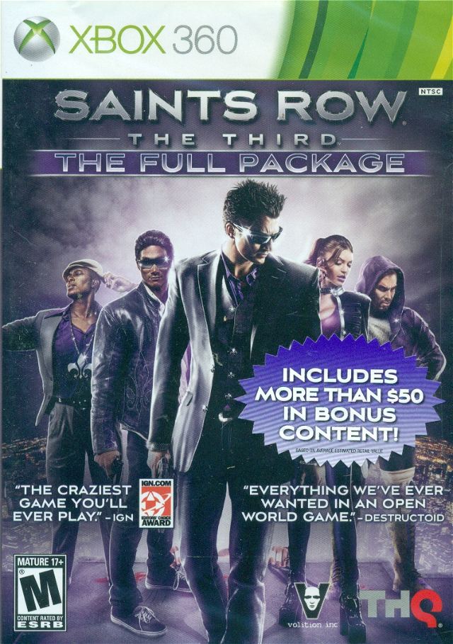 Saints Row: The Third (The Full Package) - Special price: US$ 22.90 (EUR~17.13)